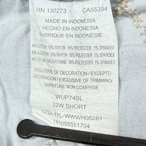 Aura by Wrangler Jeans Womens 22 (Fits 44x30) Blue - Picture 11 of 11